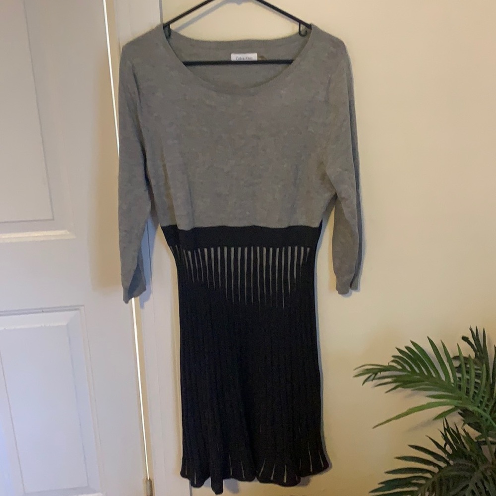 Calvin Klein sweater dress. Size large.